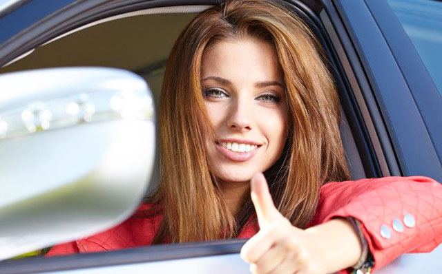 Young driver in Texas